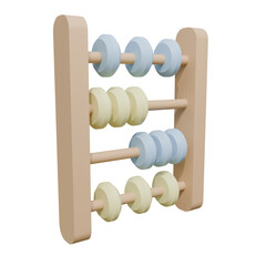 old wooden abacus