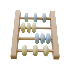 old wooden abacus