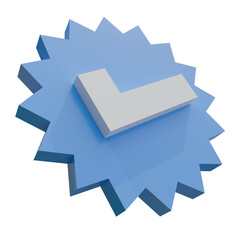 blue arrow icon