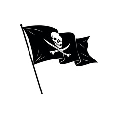 pirate flag with skull