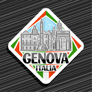 Vector logo for Genova