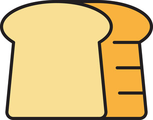 Butter Bread Icon
