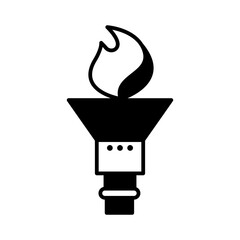 Fire gas icon
