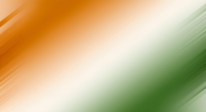 indian flag tricolor saffron orange white green 3d abstract background