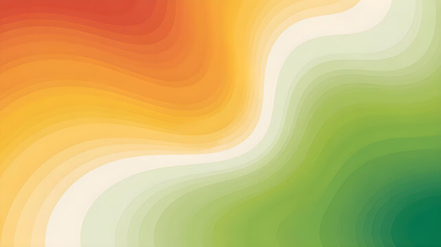 indian flag tricolor saffron orange white green 3d abstract background