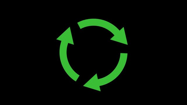 Animaci&oacute;n de flechas circulares