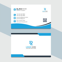 Modern luxury business card template