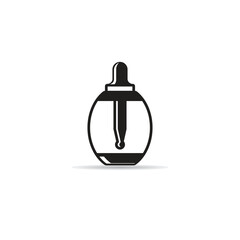 serum bottle icon vector illustration