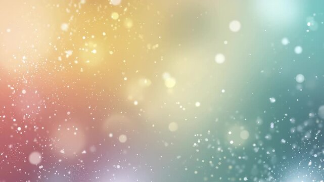 A colorful background with a lot of glittery stars. Smooth pastel gradient with faint festive sparkles, quiet serene christmas atmosphere, pastel christmas background