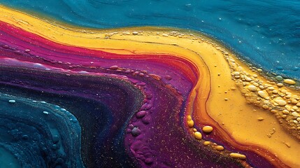 Multicolor liquid artistic waves high resolution background