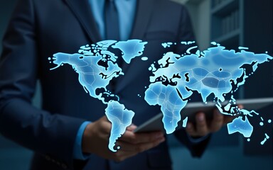 remote work or global wi-fi internet connection. High quality