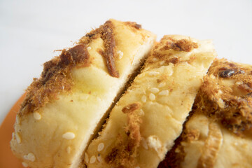 Golden Crust Bread with Pork Floss