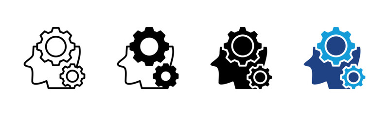 Develop icon set multiple style collection