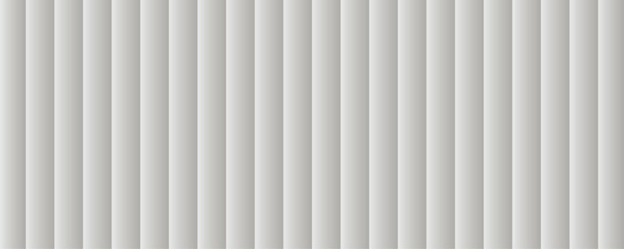 Gray corrugated metal sheets form a textured backdrop perfect for industrial or minimalist.Industry surface pattern background. Vector Illustration.
