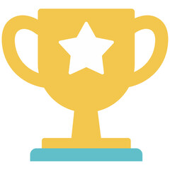 Trophy Icon Vector