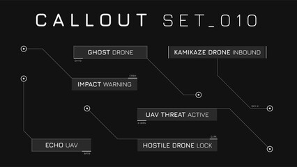 Callout Hud Kit Offering Streamlined Info Panels For Video