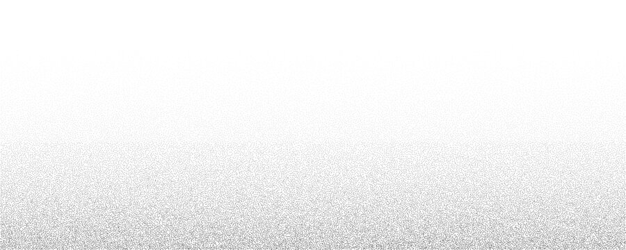Stippled Gradient Background, with Dense Black Dots Fading, Noise Texture