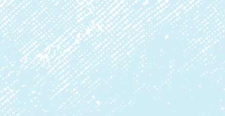 Halftone White and Blue Texture, Dots, Distressed Pattern, Design Background for presentations