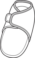 Folded Swaddle Wrap.eps