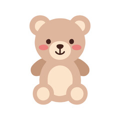 Romantic love-themed vector elements, hearts, arrows, ribbons, minimal flat style