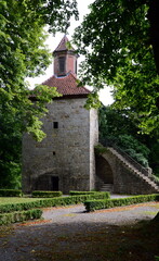 Historical Castle Schaumburg in the Mountains Weserbergland, Lower Saxony