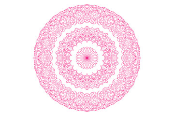 Mandala Design with Beautiful Work