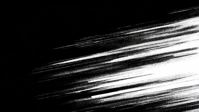 Abstract motion blur in black and white Vector, illustration