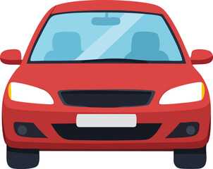 red car vector