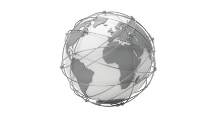 Global network connected earth