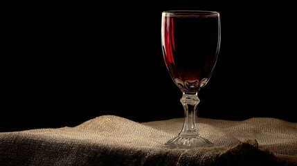 directional. Red wine in elegant goblet glass, rich burgundy liquid, sophisticated dining atmosphere. bar promotions, beverage menus, designed for food & beverage menus and cafe branding.