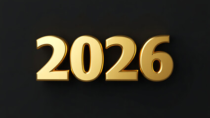 New Year 2026 Black & Gold Royal Theme