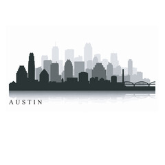 Austin city skyline