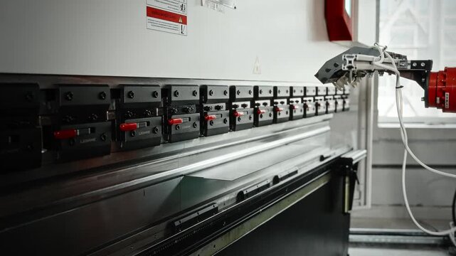 Automated Robotic Gripper Skillfully Performing Pick And Place Operations In Manufacturing Setting