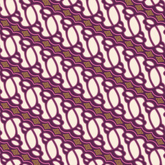Retro Modern Traditional Batik Seamless Pattern December 21st, 2025 