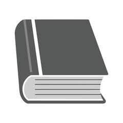 Grey Hardcover Book
