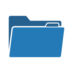 Blue Folder Icon