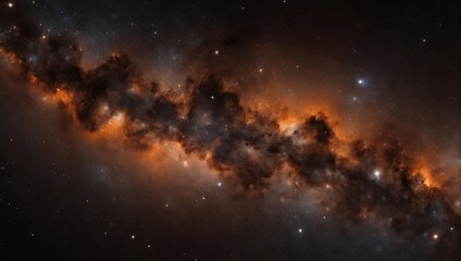 Vibrant Cosmic River - A Stunning View of the Milky Way.