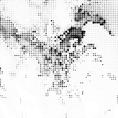 Pixels halftone dots pattern texture background
