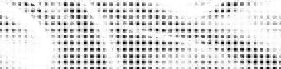 Wavy gradient halftone dots pattern texture background
