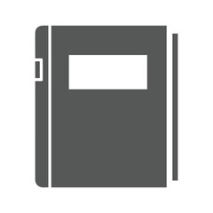 Grey Notebook Icon