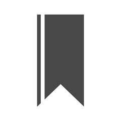 Simple Dark Grey Flag Icon