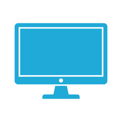 Computer monitor icon