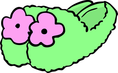 수면 잠옷 일러스트