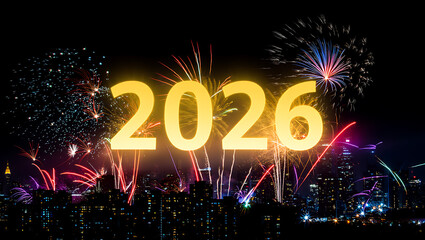 New Year 2026 Golden Midnight Celebration