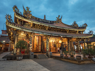 Fototapeta premium 台湾の大龍峒保安宮