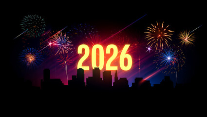 New Year 2026 Golden Midnight Celebration