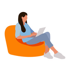 Remote Work Illustration