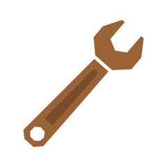 Adjustable wrench icon