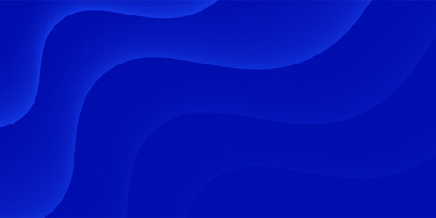 Blue abstract background.  Dynamic sound wave. Design element. Vector illustration