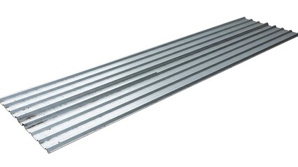 Corrugated Metal Sheet for Construction and Roofing.
